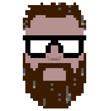 blackrim as pixel art